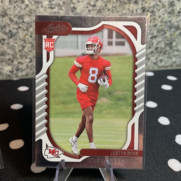 Rashee Rice & Justyn Ross Panini Prizm Rookie Cards KC Chiefs SMU Clemson - Picture 4 of 4
